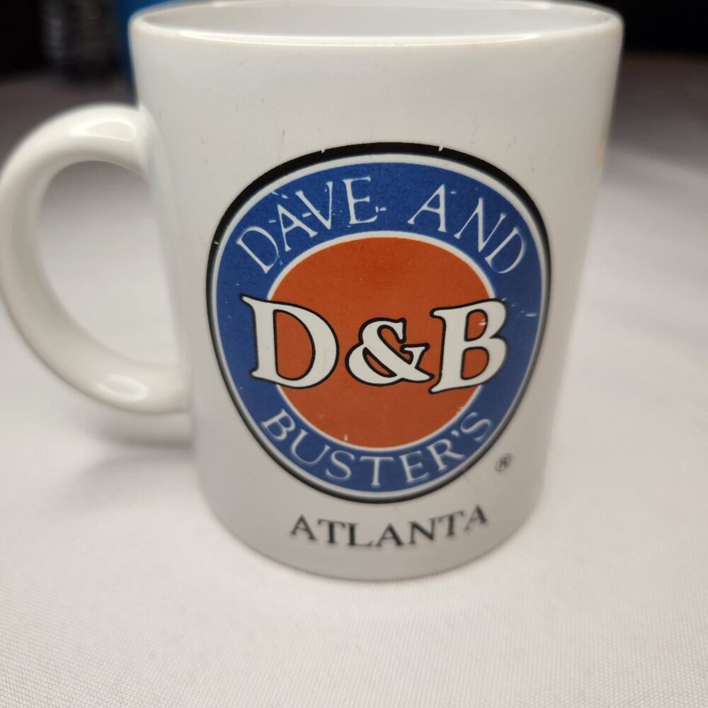 Dave and Busters Atlanta Standard Size Coffee Mug